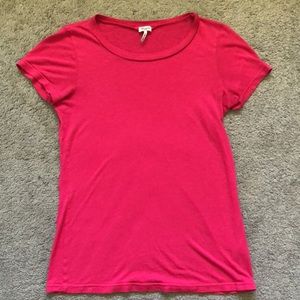 SPLENDID Cap Sleeve Cotton Modal Basic T-Shirt Made in USA